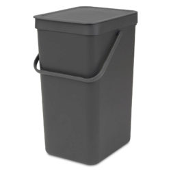 Brabantia Sort & Go 16-Litre Bin – Grey